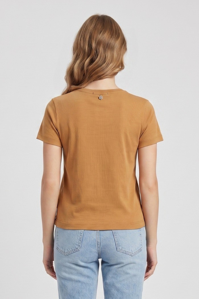 Fresh Flower t-shirt over in cotone FD573 [39b99aec]