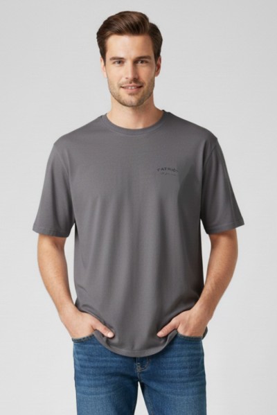 Patriot t-shirt over in jersey di cotone con stampa fronte retro pm5f2wmu53 — 805219040075832_2