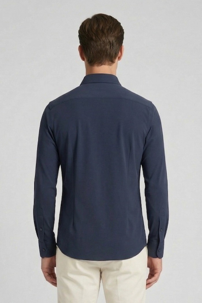 Paul Matthew camicia custom fit in tessuto no-stiro CI2-2702 [72b2a607]