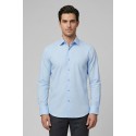Paul Matthew camicia custom fit in tessuto no-stiro CI2-2702 [a3c695d9]