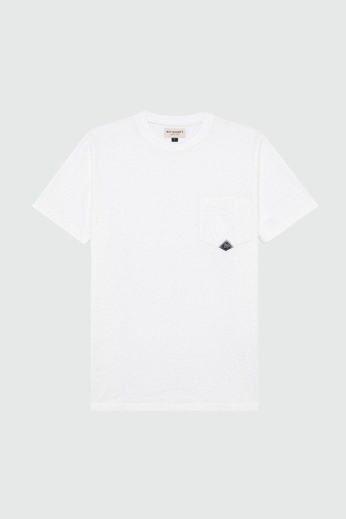 Roy Roger's t-shirt Pocket in jersey RRU634CA160111 [ee3b734f]