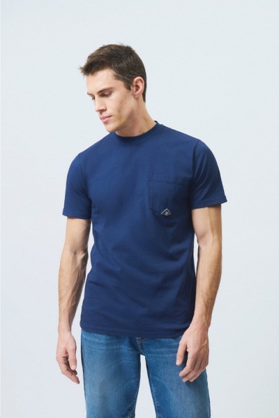 Roy Roger's t-shirt Pocket in jersey RRU634CA160111 [eca2a213]