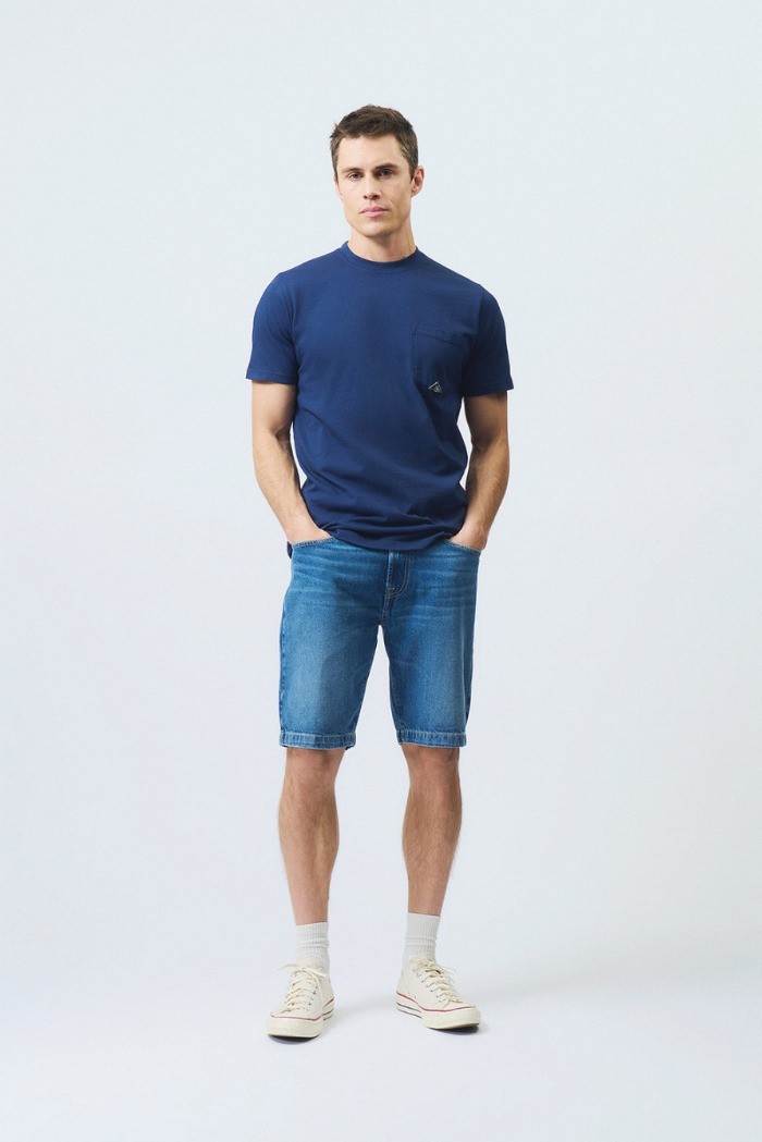 Roy Roger's t-shirt Pocket in jersey RRU634CA160111 [87c96704]