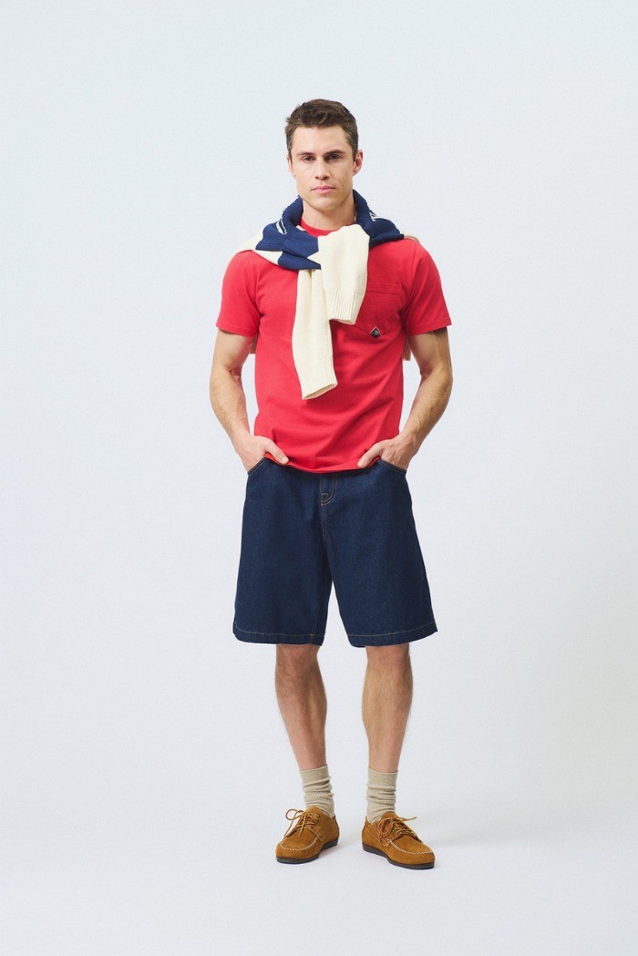 Roy Roger's t-shirt Pocket in jersey RRU634CA160111 [e8e075b8]