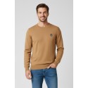 Refrigue maglia girocollo in misto viscosa con patch logo 2811w00156 [a539d4ea]