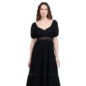 Influencer abito lungo in cotone 03Y121 [8334d5fd]
