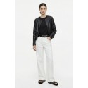 Influencer t-shirt in cotone stretch con logo patch 05AB218 [4efd5aa7]