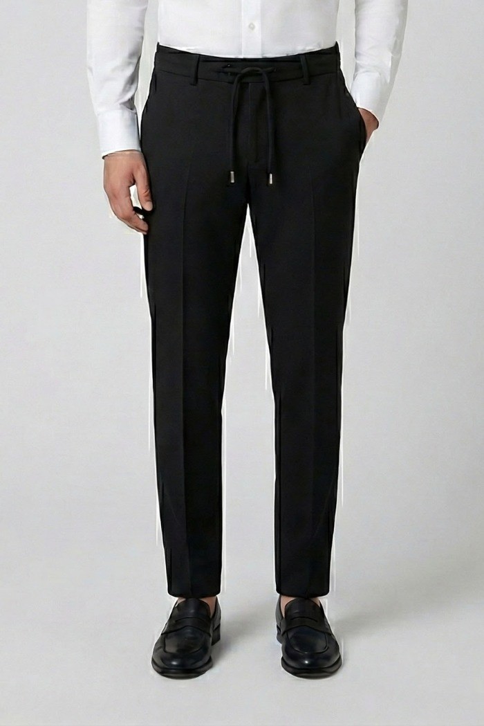 Moro pantalaccio in misto viscosa punto milano MIP2624 [05856d76]