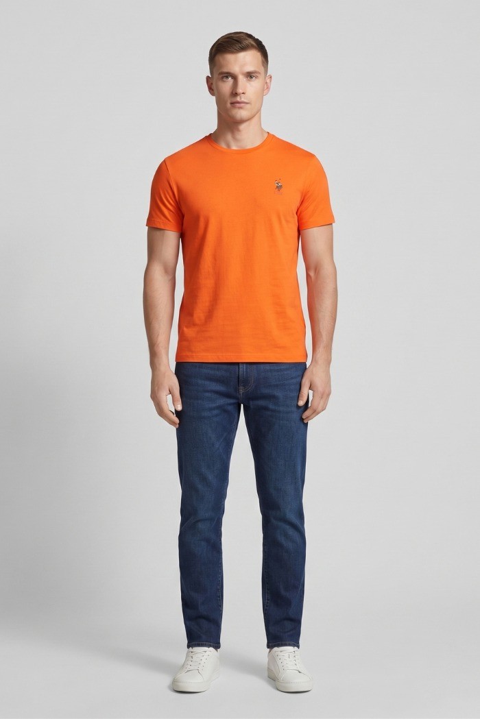 Beverly Hills Polo Club t-shirt in jersey di cotone TS450053 [a4265066]