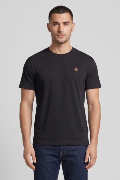 Beverly Hills Polo Club t-shirt in jersey di cotone TS450053 [4ef43b92]