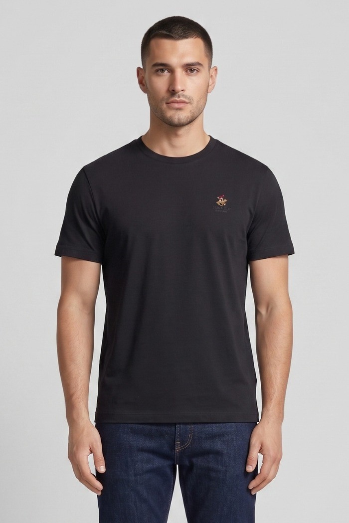 Beverly Hills Polo Club t-shirt in jersey di cotone TS450053 [4ef43b92]