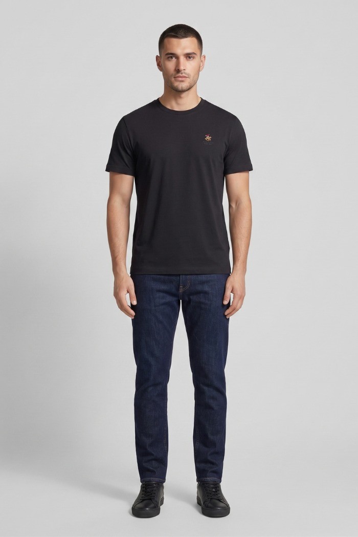 Beverly Hills Polo Club t-shirt in jersey di cotone TS450053 [20cfb99b]