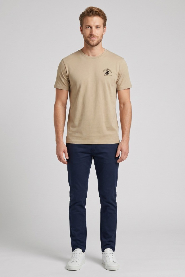 Beverly Hills Polo Club t-shirt in jersey di cotone TS41740 [5778ab34]