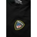 Blauer t-shirt in cotone Faxon 26SBLUH02284-007480 [cab669d1]