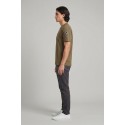 Blauer t-shirt in cotone Hanson 26SBLUH02068-007439 [fe81bf6f]