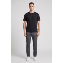 Blauer t-shirt in cotone Hanson 26SBLUH02068-007439 [06a8e91c]