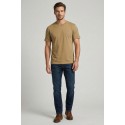 Blauer t-shirt in cotone Hanson 26SBLUH02068-007439 [30959d11]