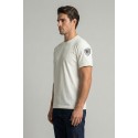 Blauer t-shirt in cotone Hanson 26SBLUH02068-007439 [dd861ccf]