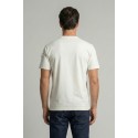 Blauer t-shirt in cotone Hanson 26SBLUH02068-007439 [6a9bddcb]