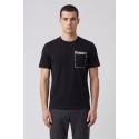 Blauer t-shirt con taschino Jeffers 26SBLUH02069-007439 [8b0fcf73]