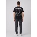Blauer t-shirt con taschino Jeffers 26SBLUH02069-007439 [52298c7e]