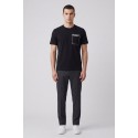 Blauer t-shirt con taschino Jeffers 26SBLUH02069-007439 [e5344d7a]