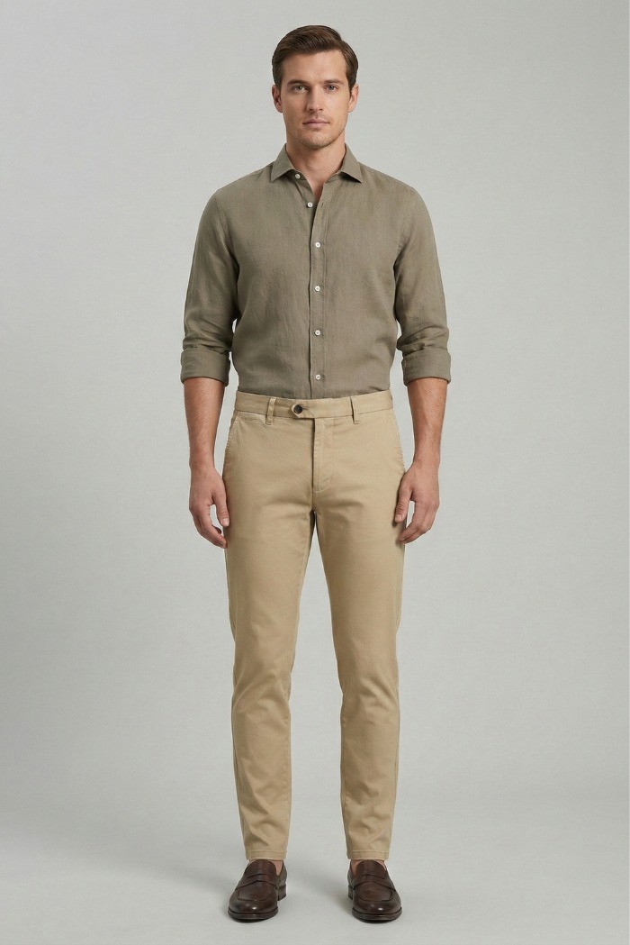 Roy Roger's pantalone chino New Rolf RRU013C9250112 [a11d9f65]