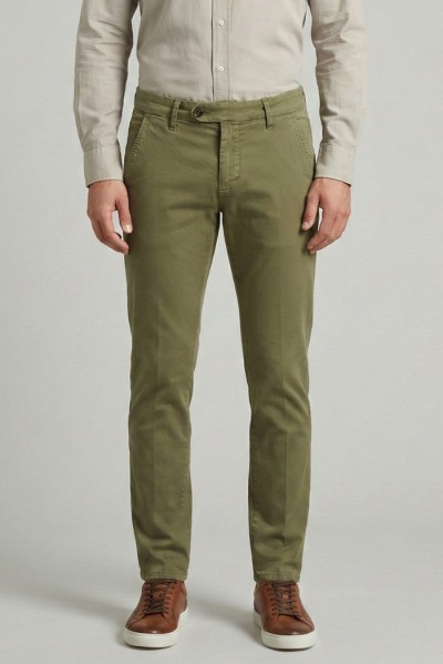 Roy Roger's pantalone chino New Rolf RRU013C9250112 — 805219040078043_3
