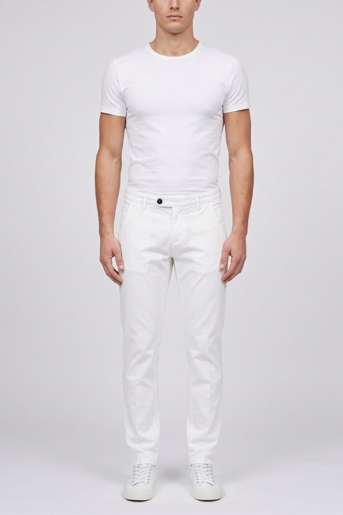 Roy Roger's pantalone chino New Rolf RRU013C9250112 [661a160b]