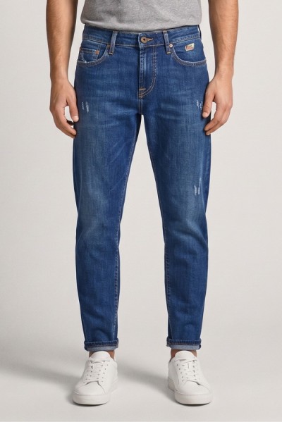 Roy Roger's jeans in denim di cotone Dapper Kendrick RRU108D0213120 — 805219040080395_1