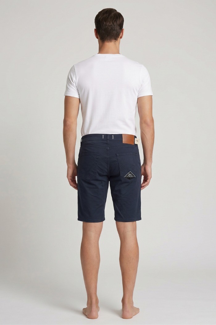 Roy Roger's bermuda in gabardina di cotone stretch Elias RRU047P3370112 [da7c63c7]