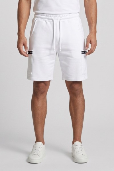 Drop Season 2 bermuda in felpa con tasconi logati SS26301 [84e9a694]