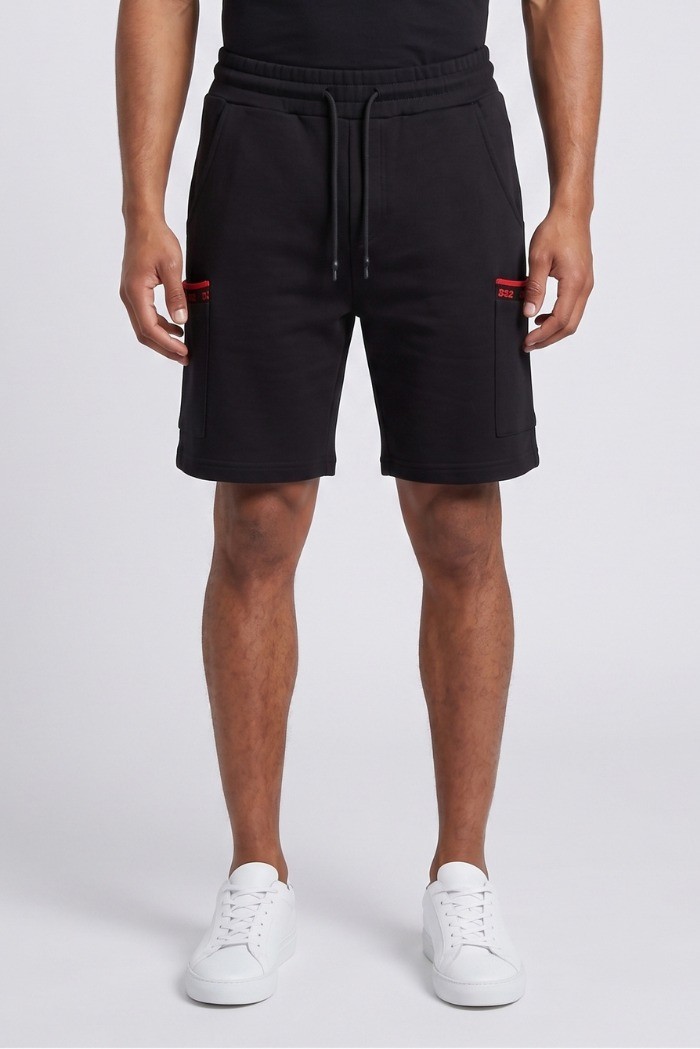 Drop Season 2 bermuda in felpa con tasconi logati SS26301 [352f6167]