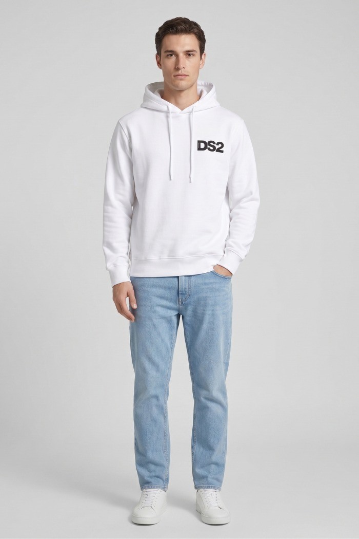Drop Season 2 felpa cappuccio con logo SS26274 [1a95d10b]