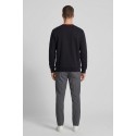 Drop Season 2 felpa girocollo in cotone con logo sul colletto SS26303 [039edf53]
