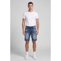 Drop Season 2 bermuda in denim con rotture SS26D25 [9c920463]