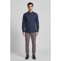Urban Ring camicia coreana in misto lino UR813023 [7490a4a7]