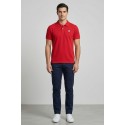 Roy Roger's polo in piquet di cotone con logo RRU500CQ36XXXX [cdffea2d]