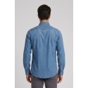 Beverly Hills Polo Club camicia in denim di cotone MAYACA [63c37ac0]