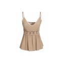 Influencer top con passamaneria in pizzo 05Y175 [b6b0b228]
