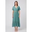 Influencer abito con passamaneria in pizzo 05Y174 [814ae017]