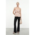 Influencer top scollo a V con volant 05Y192 [f3bcc1bd]