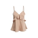 Influencer top scollo a V con volant 05Y192 [44a100b9]