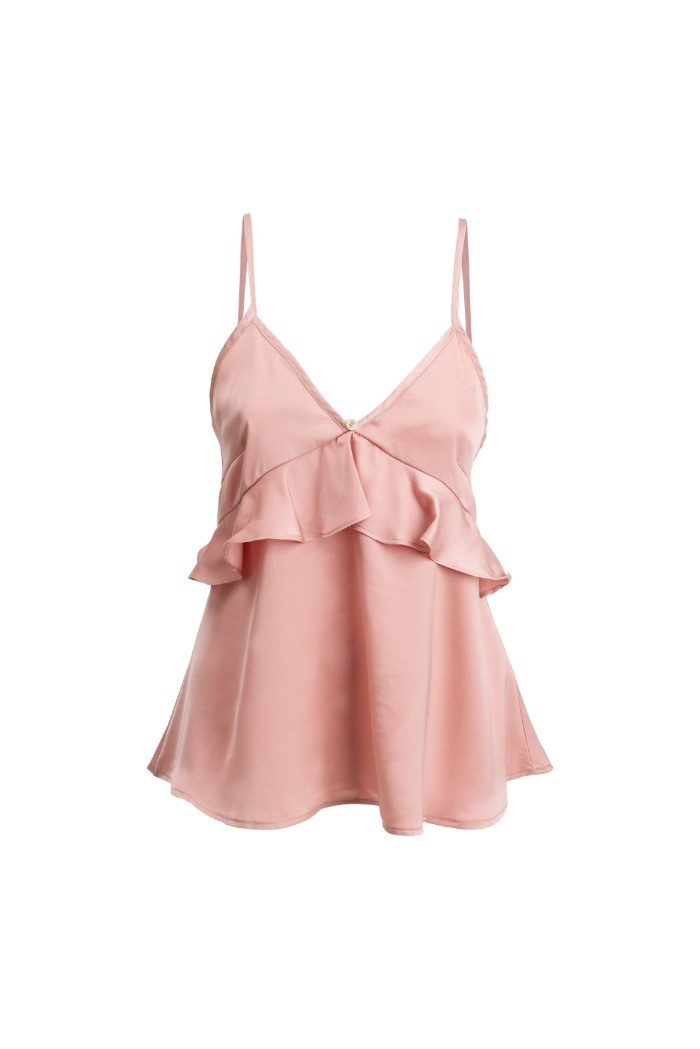 Influencer top scollo a V con volant 05Y192 [d4b64ca2]