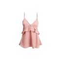 Influencer top scollo a V con volant 05Y192 [d4b64ca2]