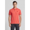 Beverly Hills Polo Club polo in piquet con riga orli P42561 [3d288815]