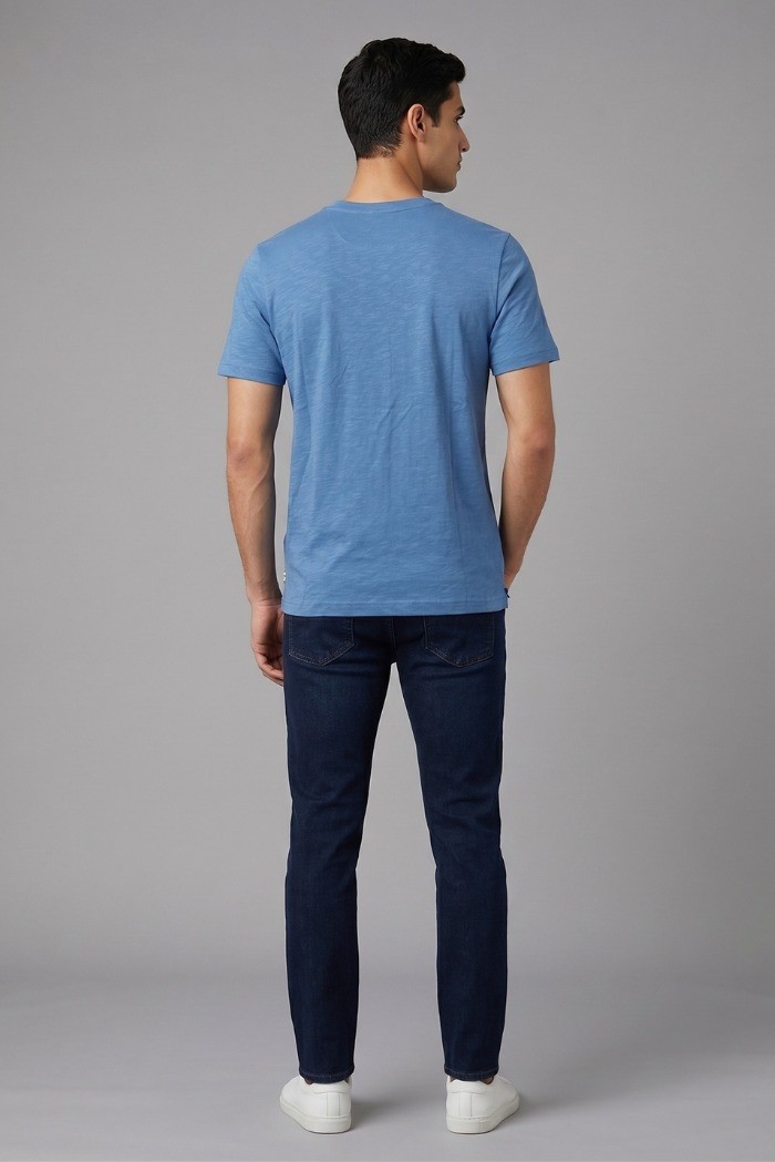 Beverly Hills Polo Club t-shirt in jersey di cotone con taschino TS450040 [eefbf41c]
