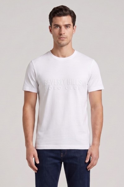 Beverly Hills Polo Club t-shirt in jersey di cotone TS416080 [93b58e2e]