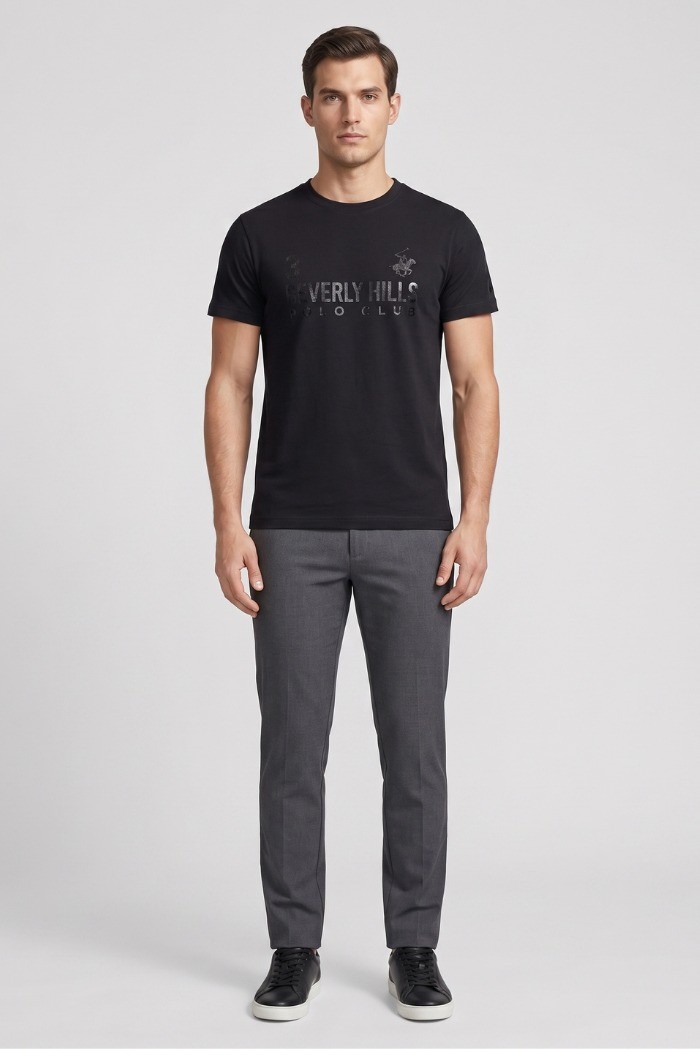 Beverly Hills Polo Club t-shirt in jersey di cotone TS416080 [d3dcf3b5]