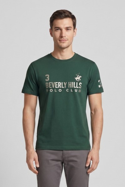 Beverly Hills Polo Club t-shirt in jersey di cotone TS416080 [1102c8ac]